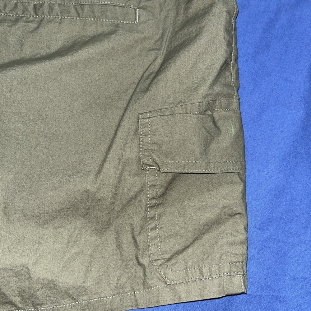 HOLLISTER Shorts Low-rise Muted Green 100 % Cotton Shorts Juniors Size 15 w32 - Picture 9 of 14